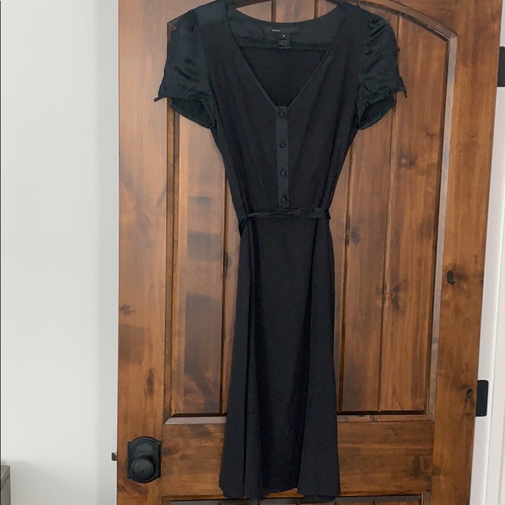 Authentic Marc Jacobs black silk dress